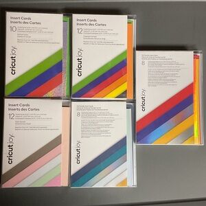 Cricut Joy Vibrant Insert Cards Collection